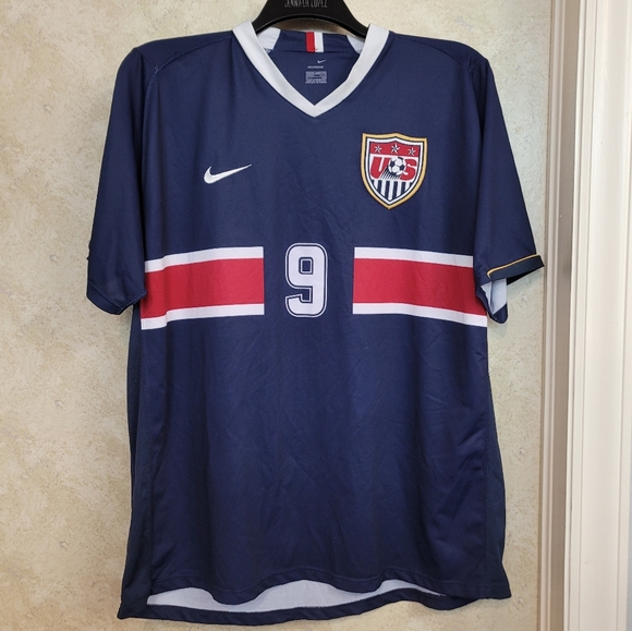 Nike Other - VINTAGE NIKE US USA SOCCER JERSEY JOHNSON #9 SPHERE DRY SZ XXL, 2XL